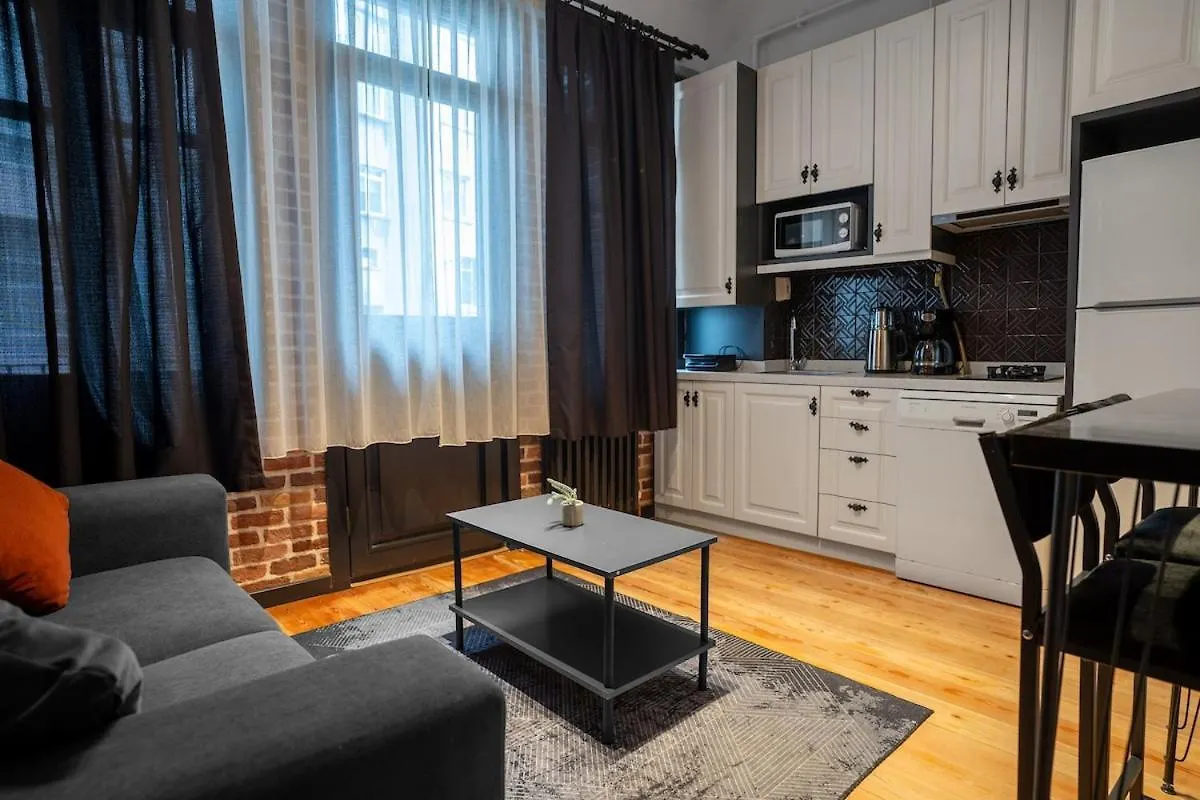 Charming 1Br Flat With Balcony In Cihangir Istanboel Appartement